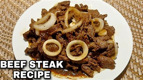 beef steak panlasang pinoy|bistek tagalog panlasang pinoy.